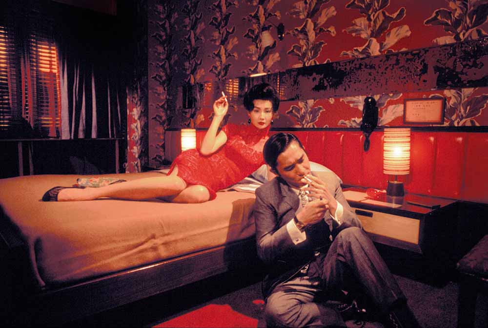 Photo of Maggie Cheung and Tony Leung Chiu-wai in the film In the Mood for Love